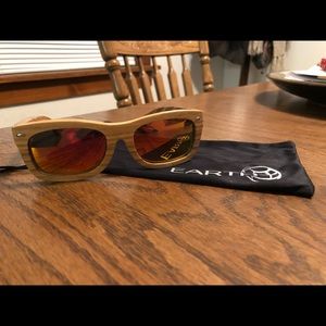 Earth wooden sunglasses brand new